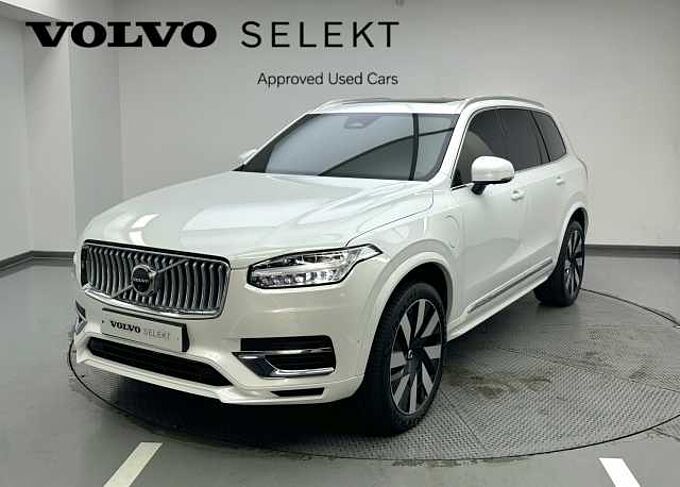 Volvo XC90 Recharge Ultimate, T8 AWD plug-in hybrid, 전기/가솔린, Bright, 7 좌석