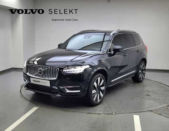 Volvo XC90 Recharge Ultimate, T8 AWD 플러그-인 하이브리드, 전기/가솔린, 브라이트, 7 좌석