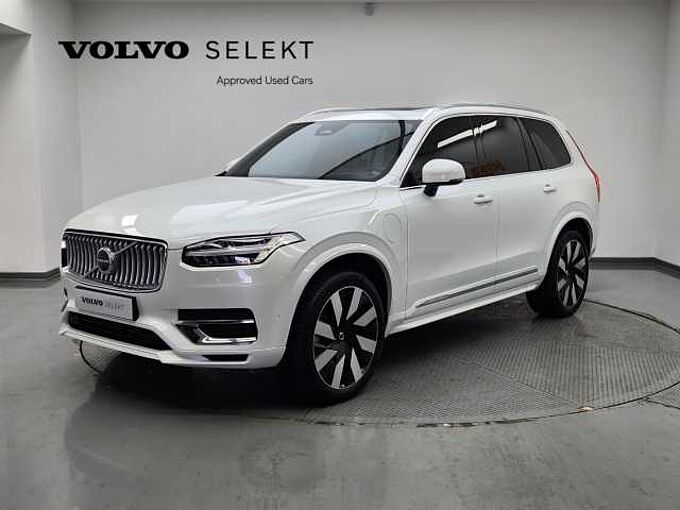 Volvo XC90 Recharge Ultimate, T8 AWD 플러그-인 하이브리드, 전기/가솔린, 브라이트, 7 좌석
