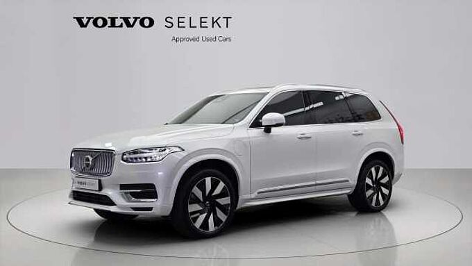 Volvo XC90 Recharge Ultimate, T8 AWD 플러그-인 하이브리드, 전기/가솔린, 브라이트, 7 좌석