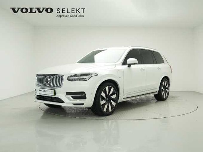 Volvo XC90 Recharge Ultimate, T8 AWD 플러그-인 하이브리드, 전기/가솔린, 브라이트, 7 좌석