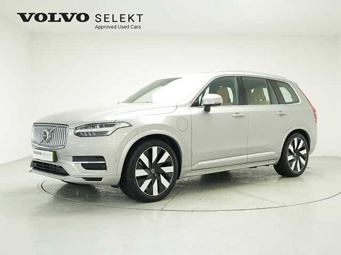 Volvo XC90 Recharge Ultimate, T8 AWD 플러그-인 하이브리드, 전기/가솔린, 브라이트, 7 좌석