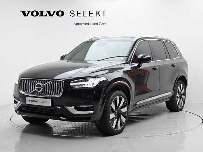 Volvo XC90 Recharge Ultimate, T8 AWD 플러그-인 하이브리드, 전기/가솔린, 브라이트, 7 좌석