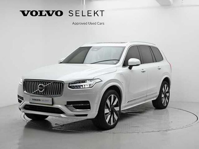 Volvo XC90 Recharge Ultimate, T8 AWD 플러그-인 하이브리드, 전기/가솔린, 브라이트, 7 좌석