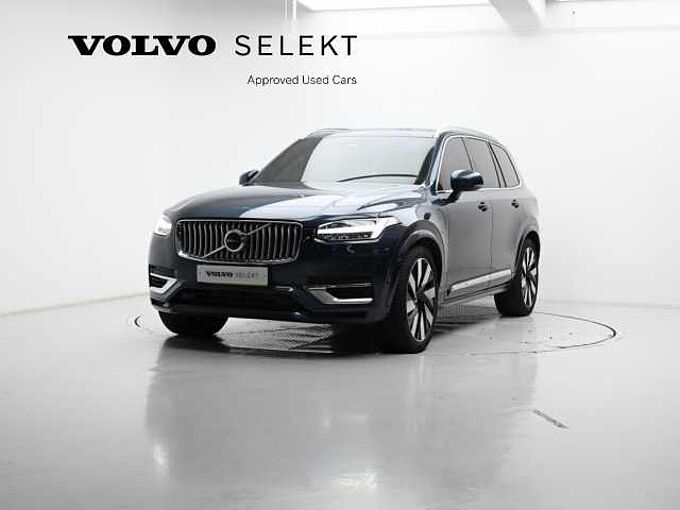 Volvo XC90 Recharge Ultimate, T8 AWD 플러그-인 하이브리드, 전기/가솔린, 브라이트, 7 좌석