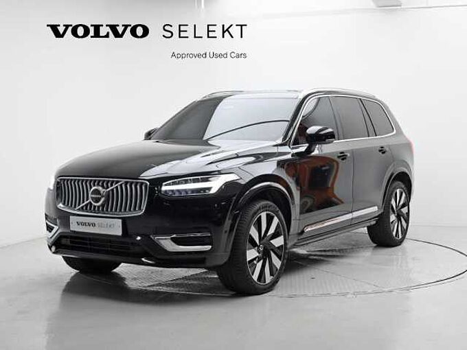 Volvo XC90 Recharge Ultimate, T8 AWD 플러그-인 하이브리드, 전기/가솔린, 브라이트, 7 좌석