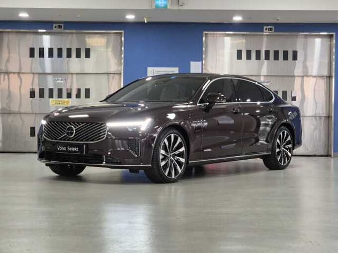 Volvo S90 Ultra, T8 AWD 플러그-인 하이브리드, 전기/가솔린, 브라이트